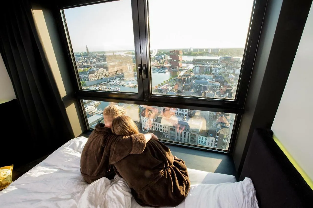Exclusieve Prive Wellness Penthouse Skynooz Lägenhet Antwerpen